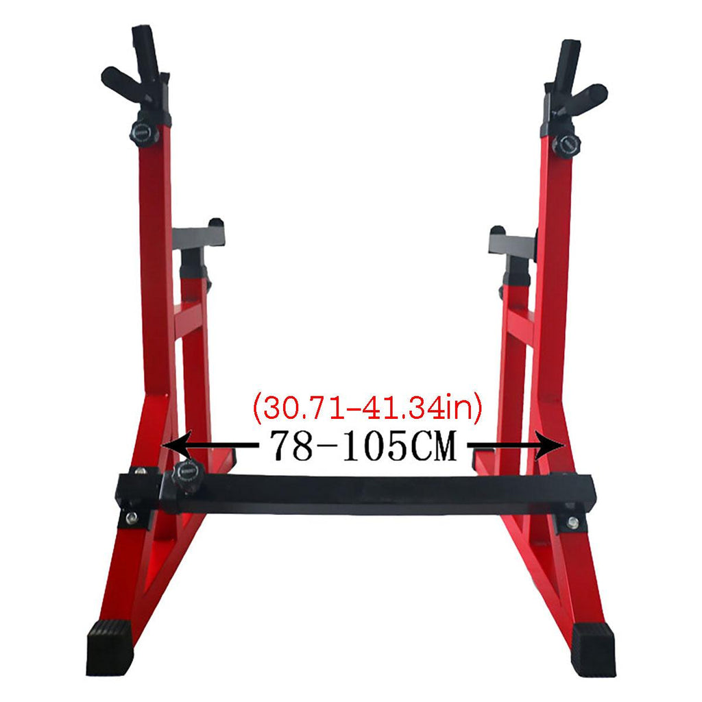OUSGAR Multi-Function Barbell Rack Dip Stand Height Adjustable Barbell Stand Weight Lifting Rack Gym Family Fitness Squat Rack Weight Lifting Bench Press Dipping Station Weight Set
