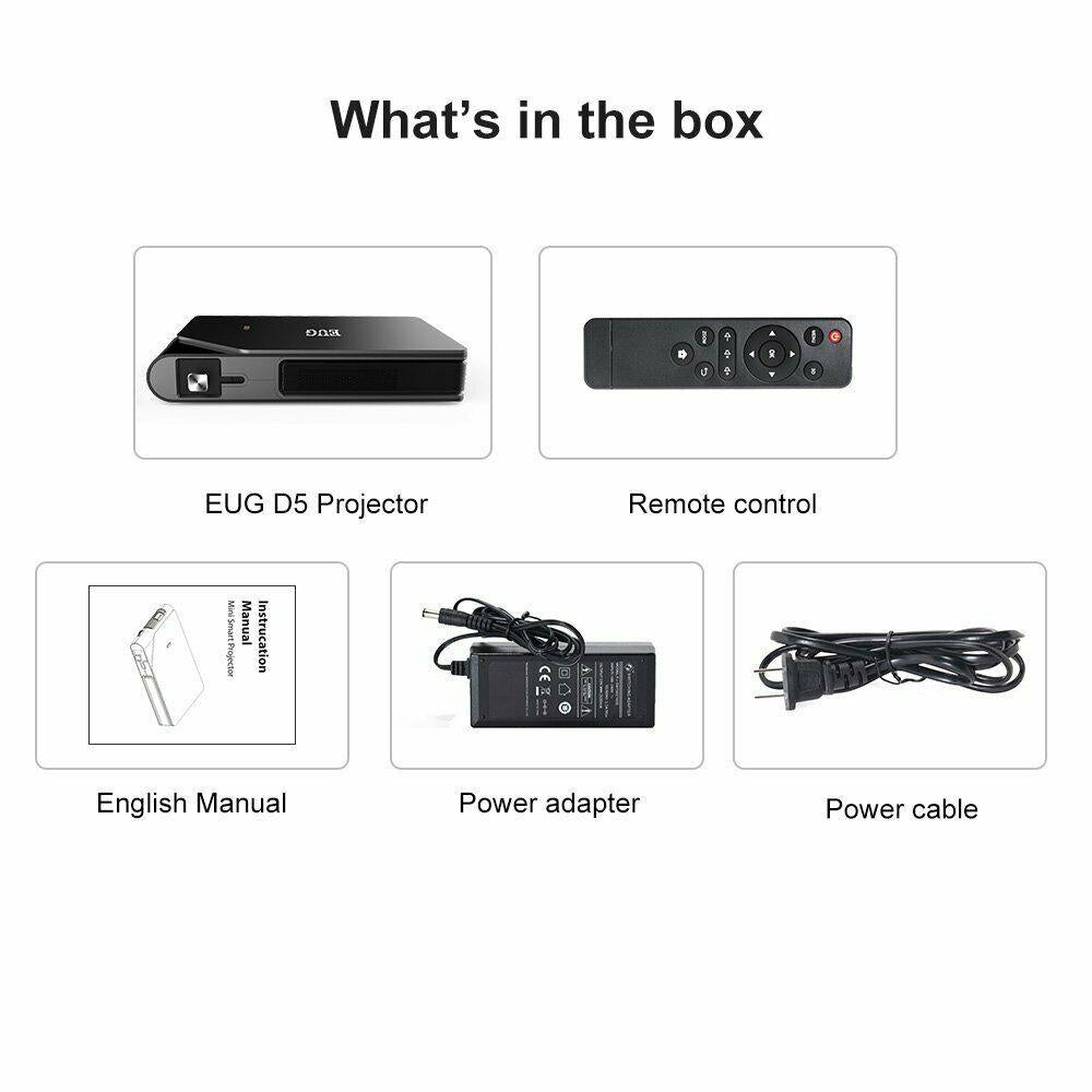 pico size dlp projector home cinema wifi proyector 3d movie meeting trip hdmi tv