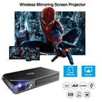 pico size dlp projector home cinema wifi proyector 3d movie meeting trip hdmi tv