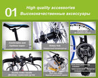700C Road Bike 21/27/30 Variable Speed Bicycle Bend Handle Double Disc Brake Aluminum Road Bicycle Male and Female Bike,ium Silver,27
