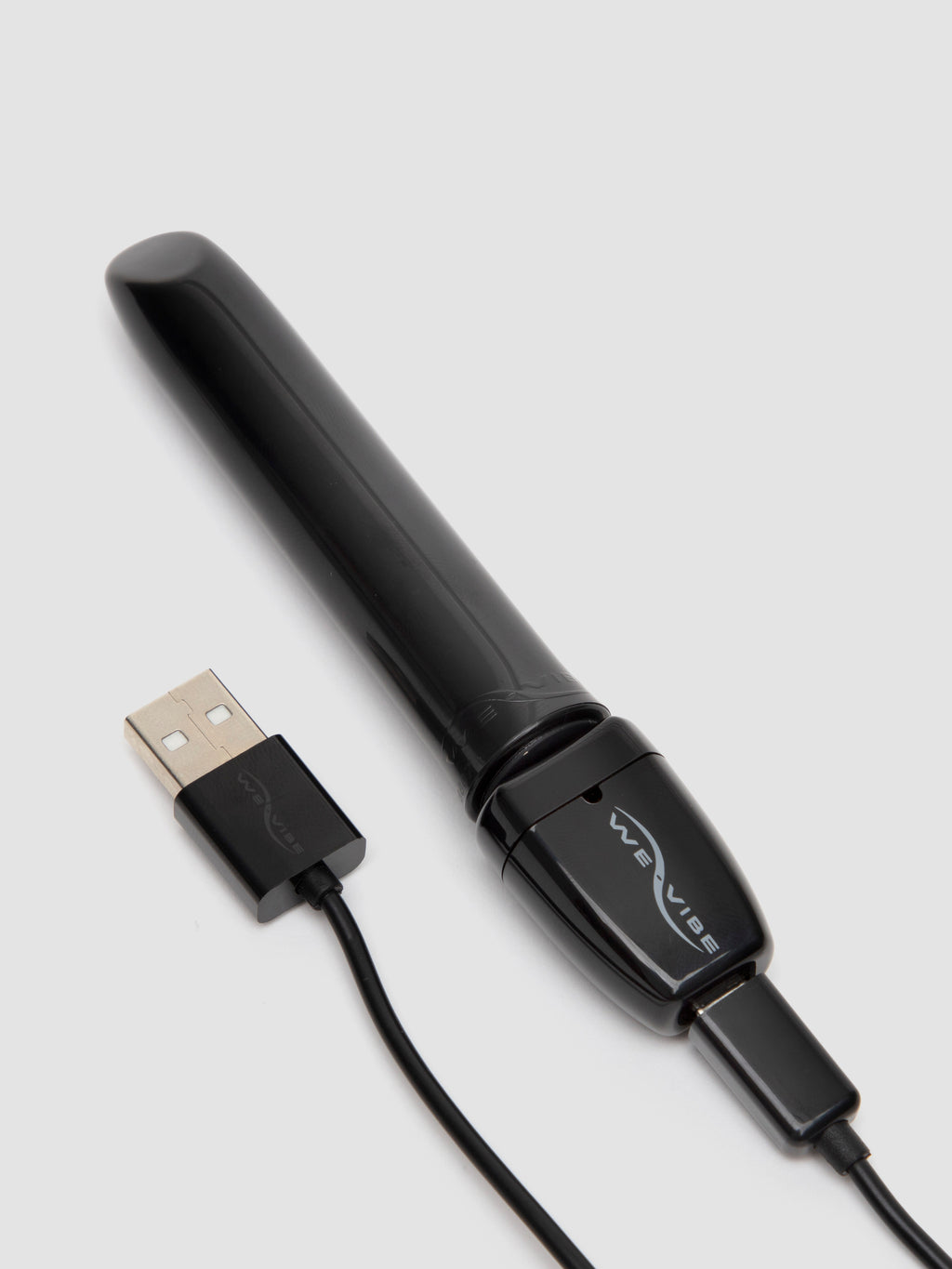 We-Vibe Tango Lipstick USB Rechargeable Bullet Vibrator, Black | Black