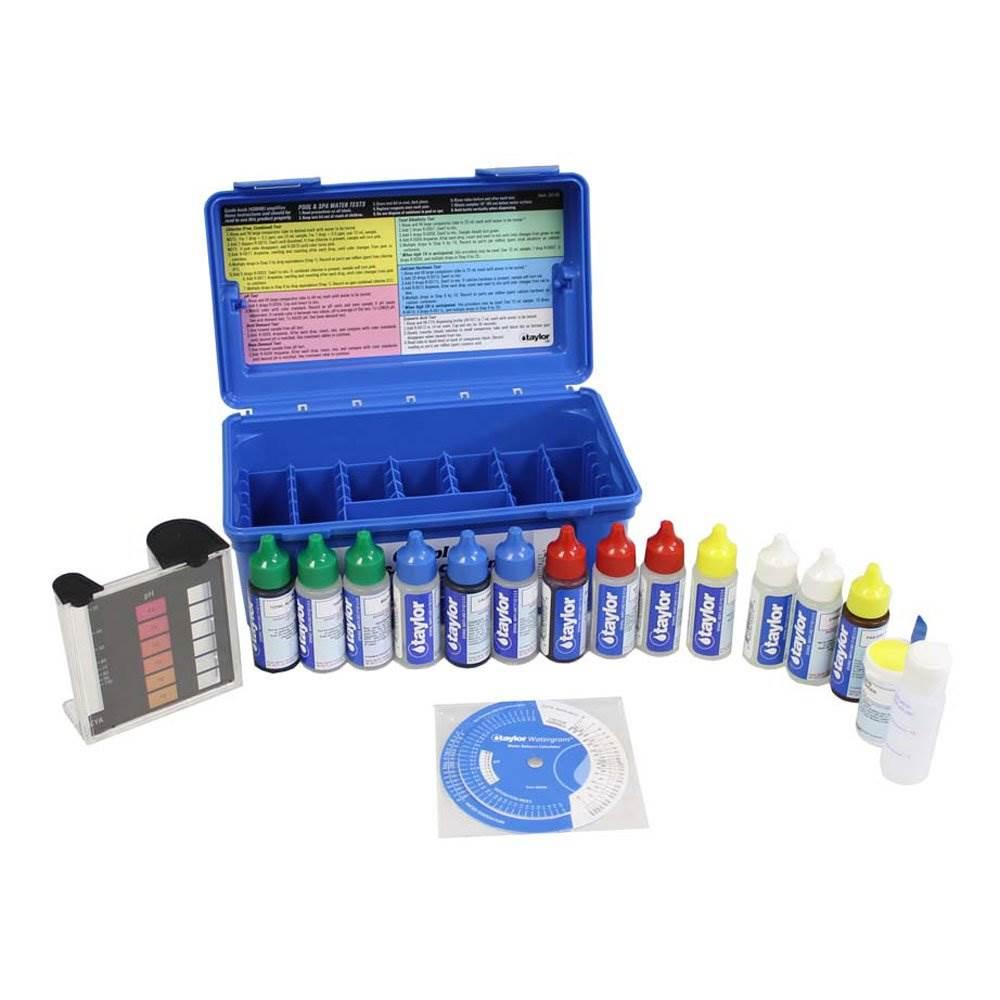 Taylor K2006  Swimming Pool Water FAS-DPD Chlorine pH Alkaline Test Kit (4 Pack)