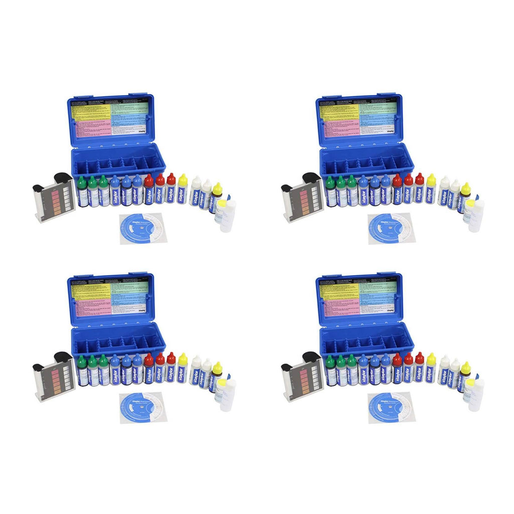 Taylor K2006  Swimming Pool Water FAS-DPD Chlorine pH Alkaline Test Kit (4 Pack)