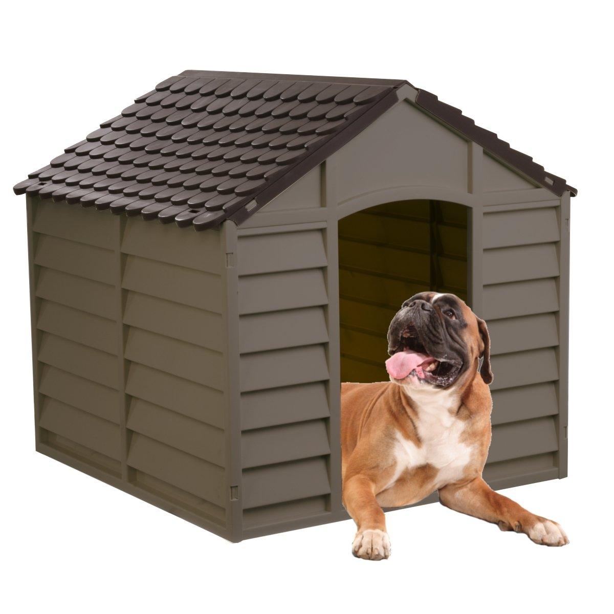 Starplast Mocha / Brown LarDog House/Kennel