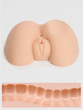 THRUST Pro Xtra Taylor Ribbed Realistic Vagina and Ass 27.1oz, Flesh Pink