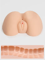 THRUST Pro Xtra Taylor Ribbed Realistic Vagina and Ass 27.1oz, Flesh Pink