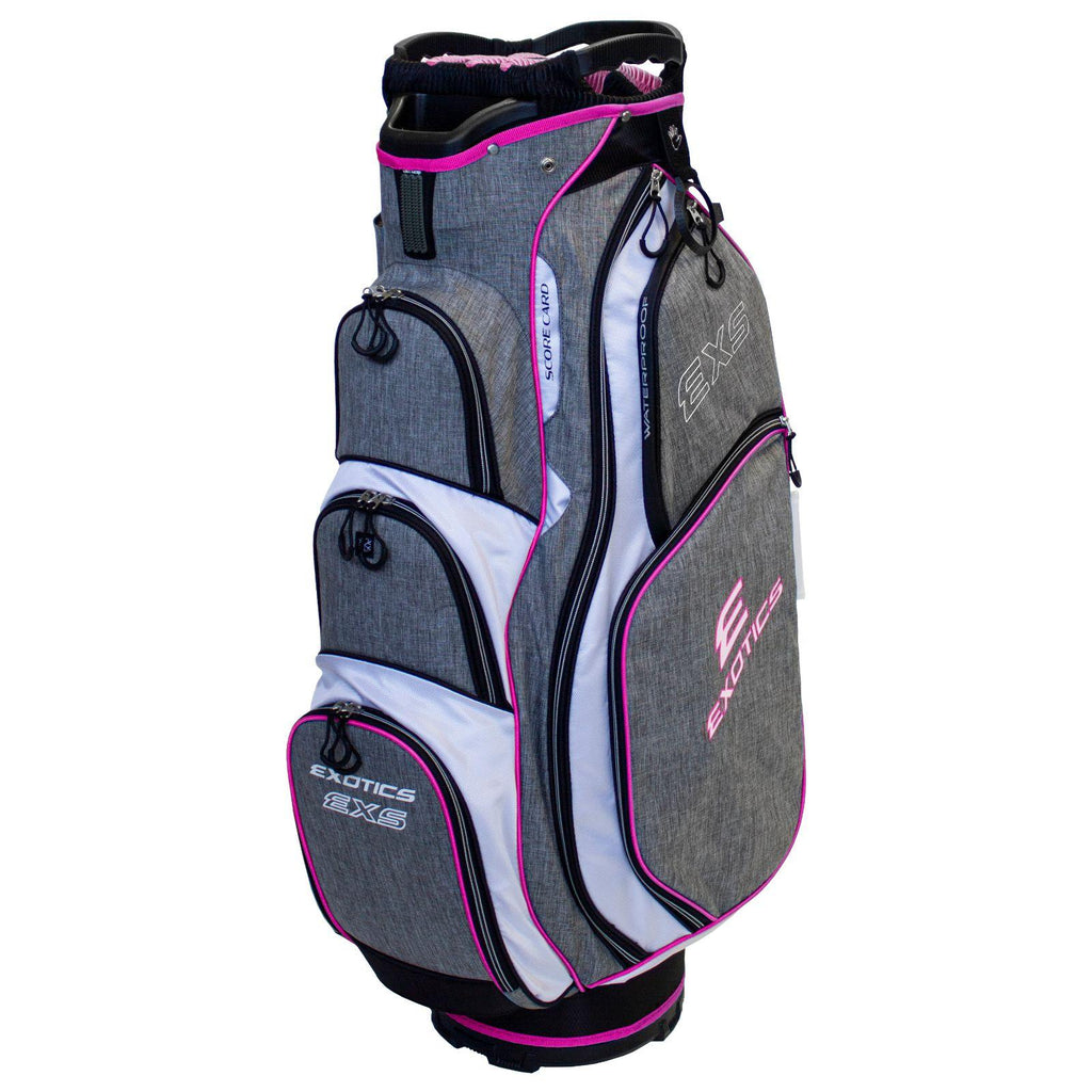 Tour EdExotics Xtreme Cart 7.0 Bag-Heath-Pink-White