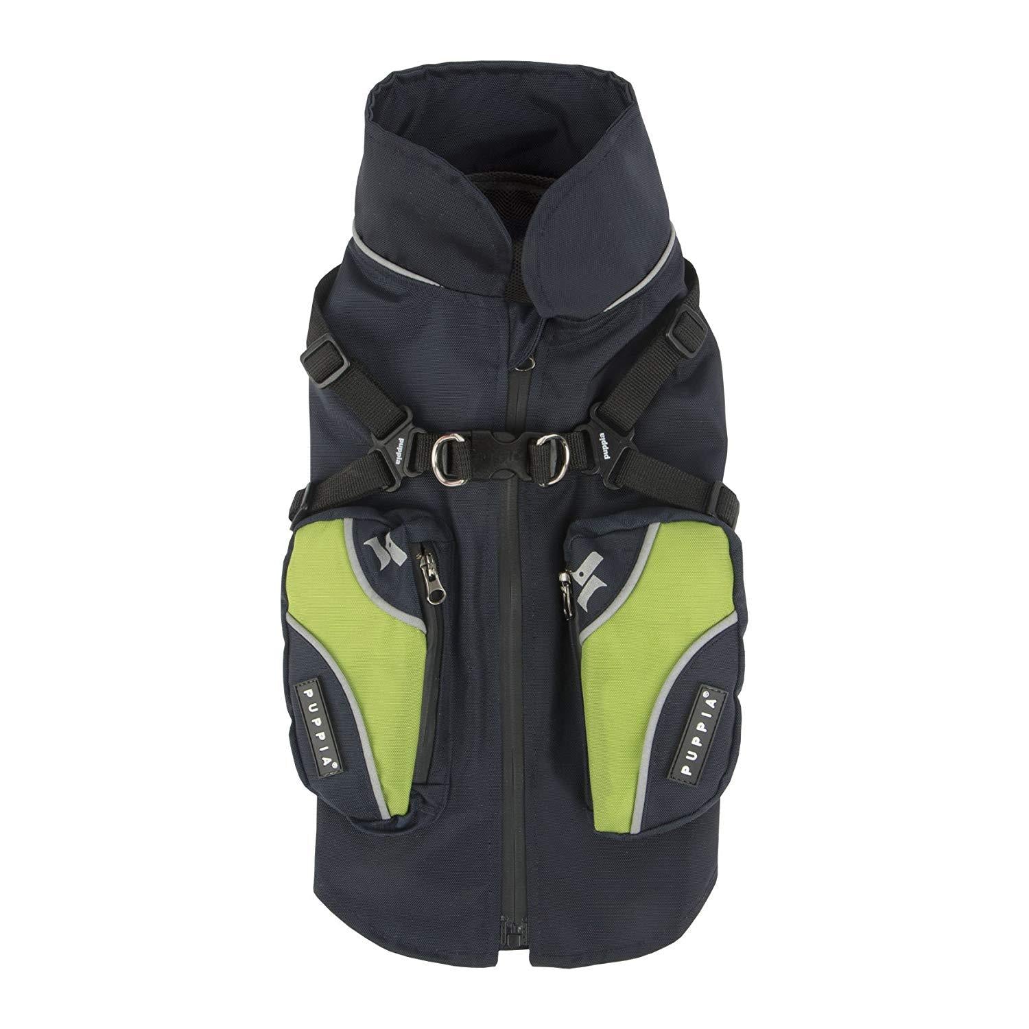 Puppia PLRA-JM9328-NY-3L Navy TPet-Coats, 3X-Large
