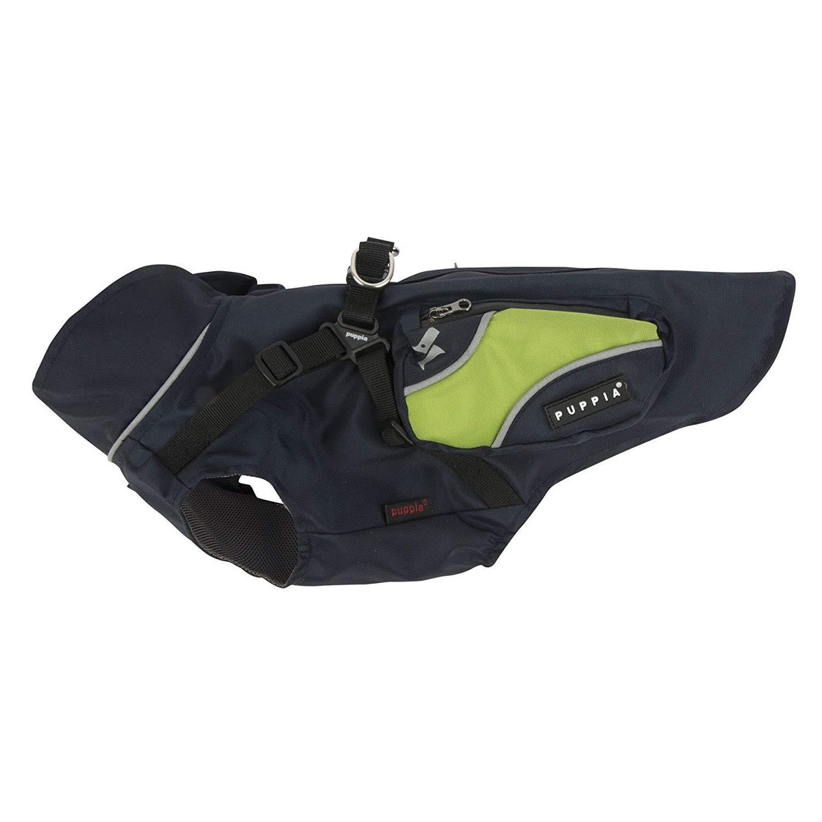 Puppia PLRA-JM9328-NY-3L Navy TPet-Coats, 3X-Large