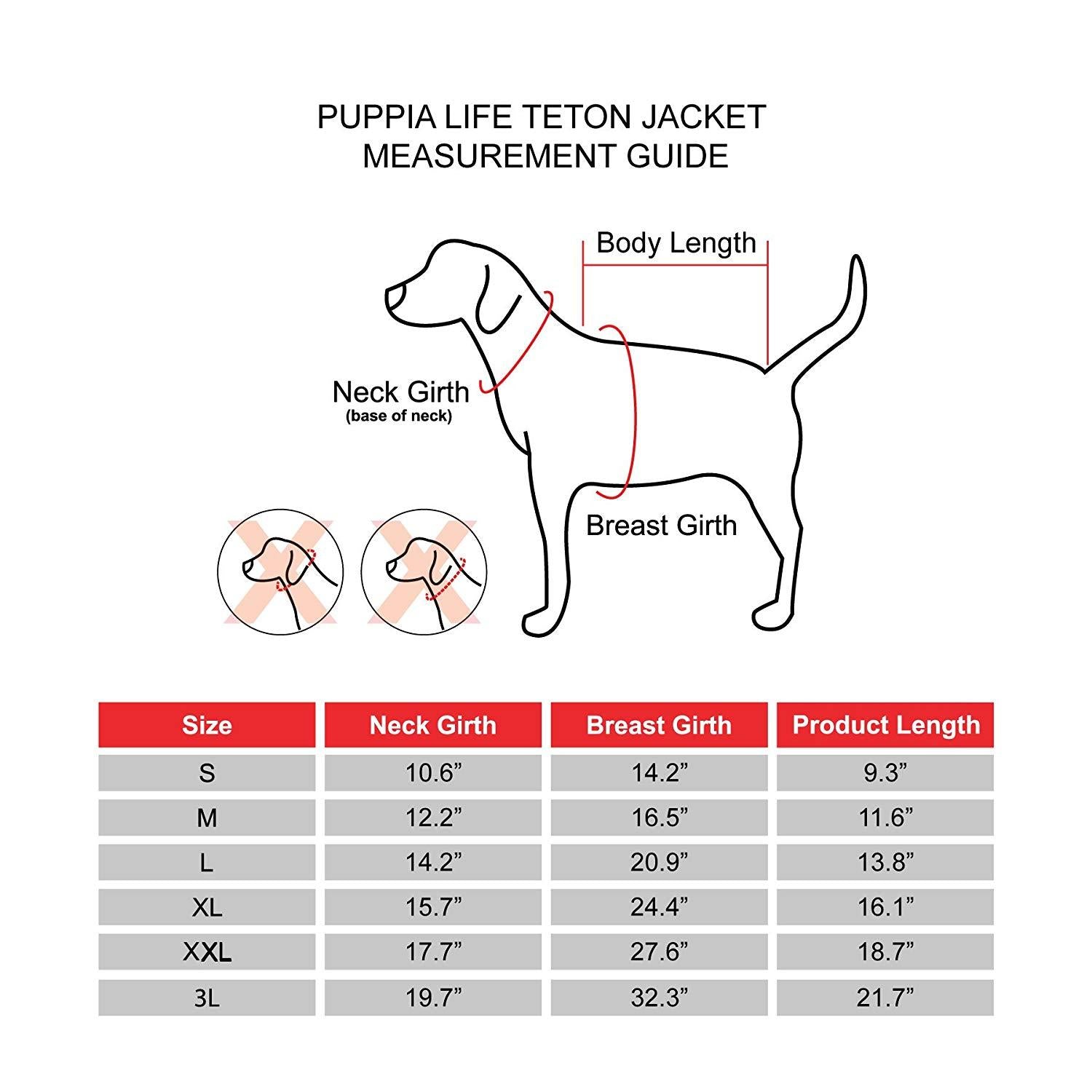 Puppia PLRA-JM9328-NY-3L Navy TPet-Coats, 3X-Large