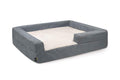 K9 Ballistics Easy Clean Dog Bed Washable Orthopedic, Urine Proof for Incontinent Dogs, Slip Off Cover for Machine Wash, Small, Medium, Large, X-Large,  Fur &amp; Microfiber