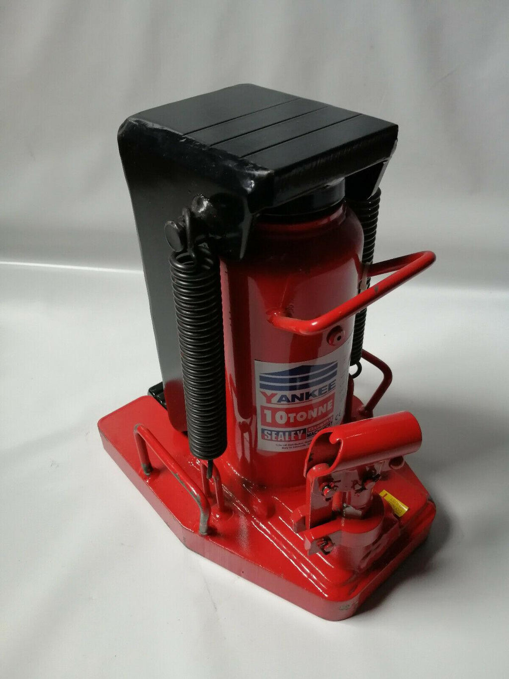 Sealey ITJ10 Industrial Toe Jack 10 Tonne Hydraulic Jack 10T on Toe 14T on Head