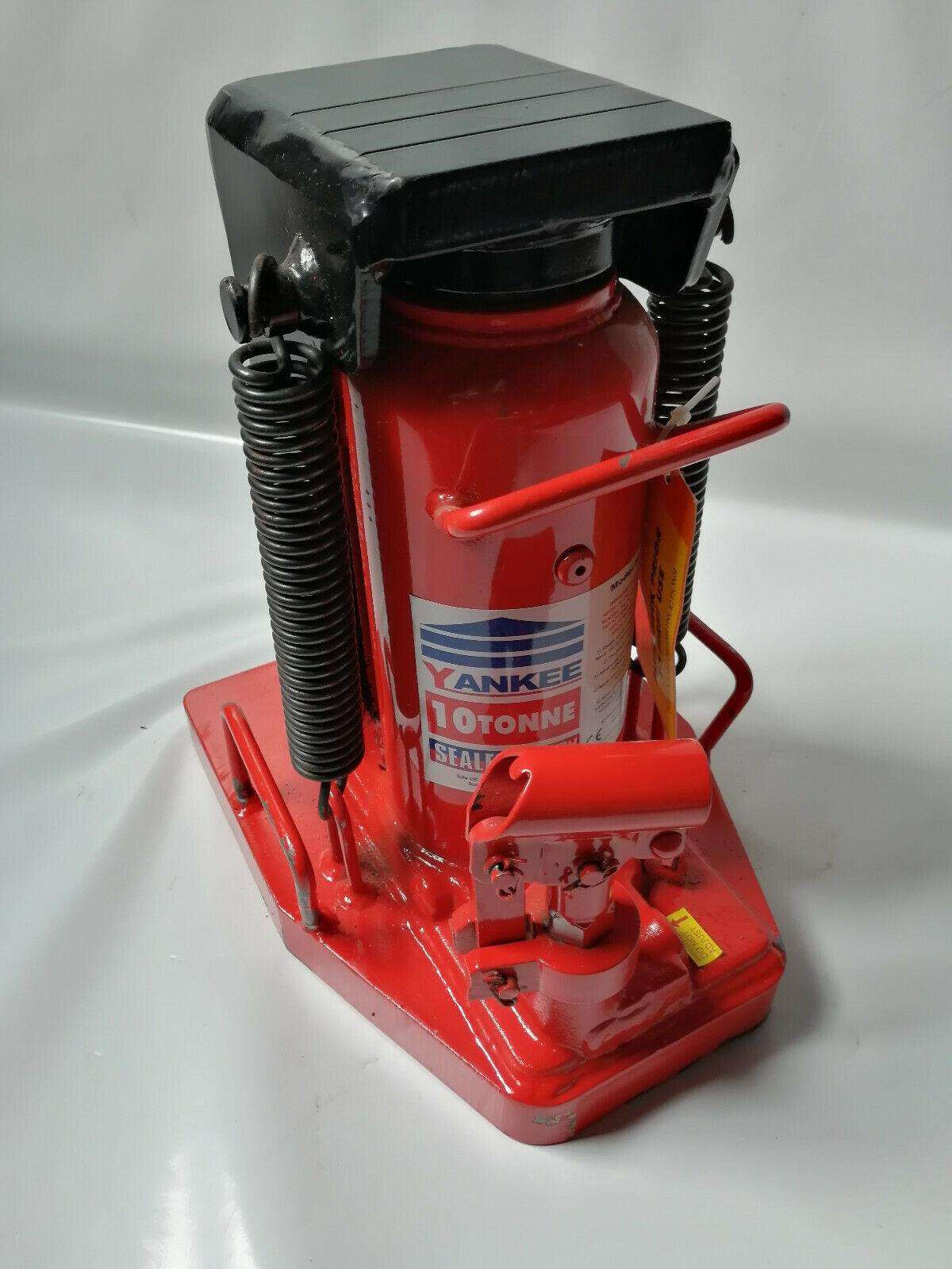 Sealey ITJ10 Industrial Toe Jack 10 Tonne Hydraulic Jack 10T on Toe 14T on Head