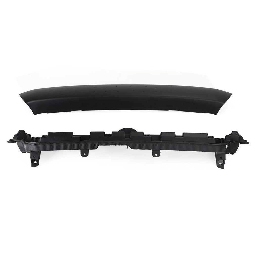 No Need to drill Version 2020-2023 4Runner TRD PRO Front Bumper Grille Black Grill Black and Rde for Choose Generic