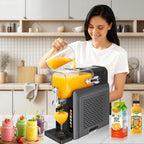 Slushie Machine for Home - 88oz Frozen Drink Maker Slushy Maker & Soft Ice Cream Maker, 6 Preset Programs| Slushie, Cocktails, Frappés, Ice Cream, Smoothies, Milkshakes (Screen Version）