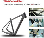 SAVADECK Carbon Fiber Mountain Bike, DECK6.1 MTB 27.5" Complete Hard Tail Mountain Bicycle 12 Speeds with  DEORE M6100 Group Set