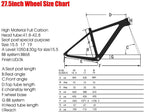 SAVADECK Carbon Fiber Mountain Bike, DECK6.1 MTB 27.5" Complete Hard Tail Mountain Bicycle 12 Speeds with  DEORE M6100 Group Set