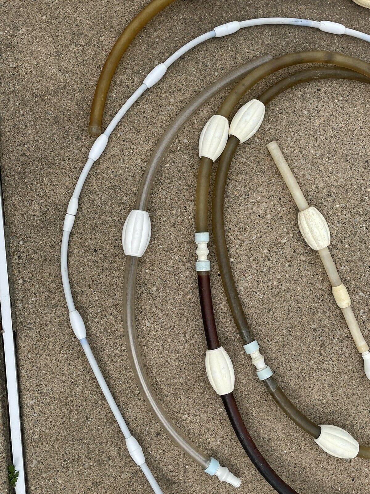 jandy ray vac pool cleaner whip &amp; hose assembly components. with backup valve