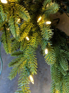 Open Box Balsam Hill Red Spruce Slim 6.5' Tree w Candlelight LED Light Christmas