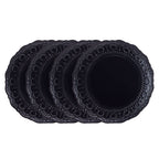 Chateau Midnight Set of 4 Dinner Plates