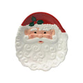 WinterberrySanta Figural Cookie Plate