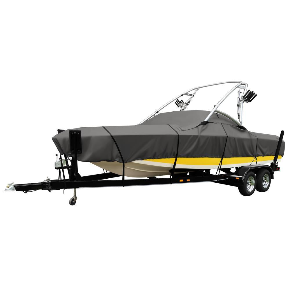 StormPro 17 ft. - 19 ft. Waterproof Heavy-Duty Ski &amp; Wakeboard Tower Boat Cover
