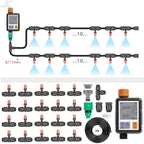 BBGS Micro Garden Irrigation DIY System, Adjustable Blank Distribution Tubing Watering Drip Kit for Greenhouse Plant, Flower Bed, Patio, Lawn (Color : Style 2)
