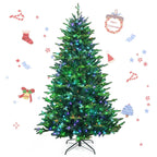 7ft App-Controlled Pre-lit Christmas Tree Multicolor Lights w/ 15 Modes