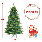 7ft App-Controlled Pre-lit Christmas Tree Multicolor Lights w/ 15 Modes