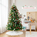 7ft App-Controlled Pre-lit Christmas Tree Multicolor Lights w/ 15 Modes