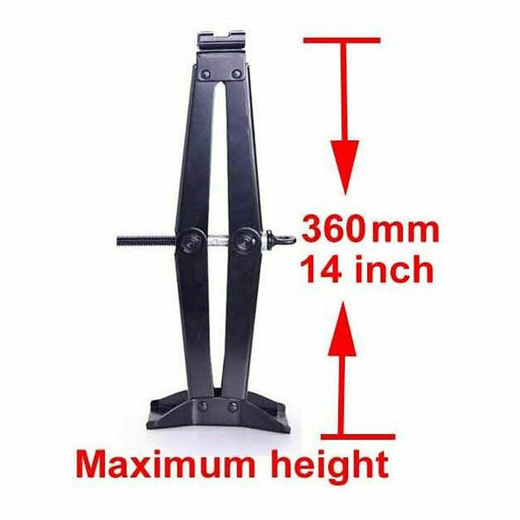 4PCS 2Ton RV Camper Leveling Scissor Jacks Trailer Stabilizer w/Handle Black