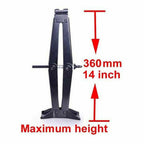 4PCS 2Ton RV Camper Leveling Scissor Jacks Trailer Stabilizer w/Handle Black