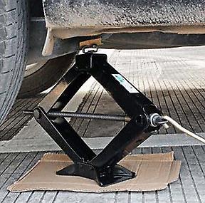 4PCS 2Ton RV Camper Leveling Scissor Jacks Trailer Stabilizer w/Handle Black