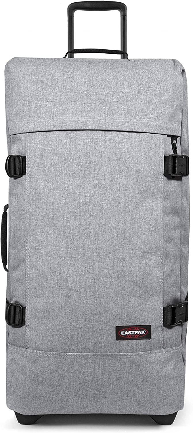Tranverz - Suitcase with Wheels - Rolling Luggage for Travel with TSA Lock, 2 Wheels, 2 Compartments, and Compression Straps - L, Sunday Grey