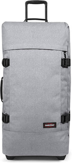 Tranverz - Suitcase with Wheels - Rolling Luggage for Travel with TSA Lock, 2 Wheels, 2 Compartments, and Compression Straps - L, Sunday Grey