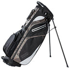 Izzo Golf Lite Carry-Stand Bag with Dual Shoulder Strap, Black