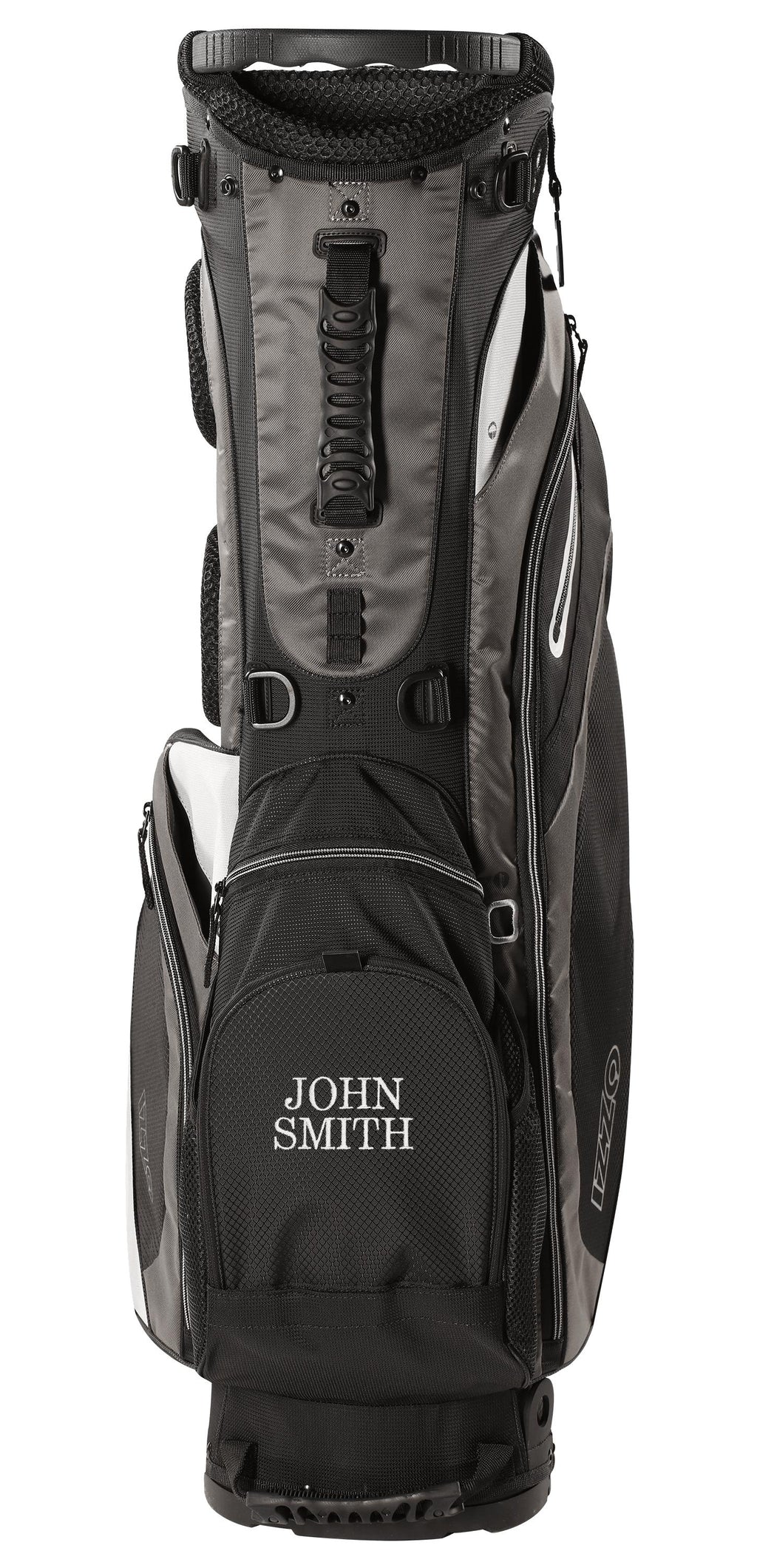 Izzo Golf Lite Carry-Stand Bag with Dual Shoulder Strap, Black