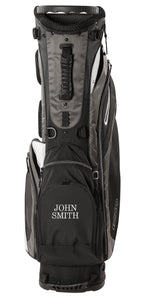 Izzo Golf Lite Carry-Stand Bag with Dual Shoulder Strap, Black