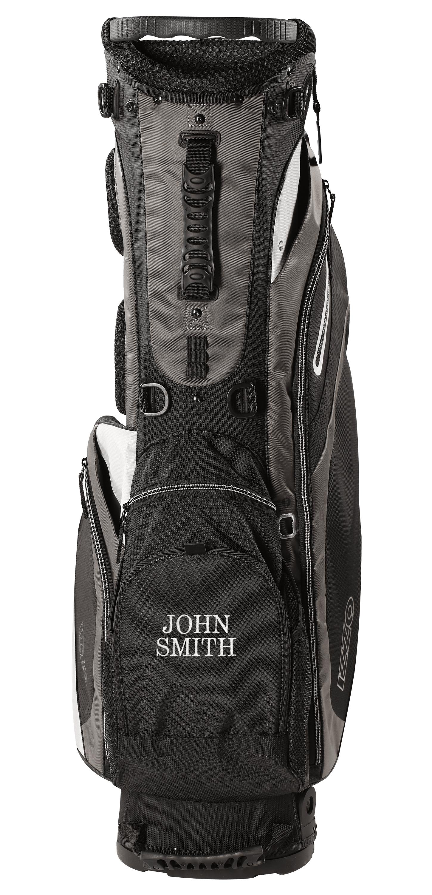 Izzo Golf Lite Carry-Stand Bag with Dual Shoulder Strap, Black