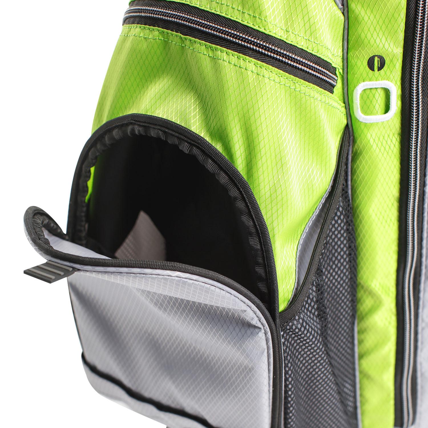 Izzo Golf Lite Carry-Stand Bag with Dual Shoulder Strap, Black