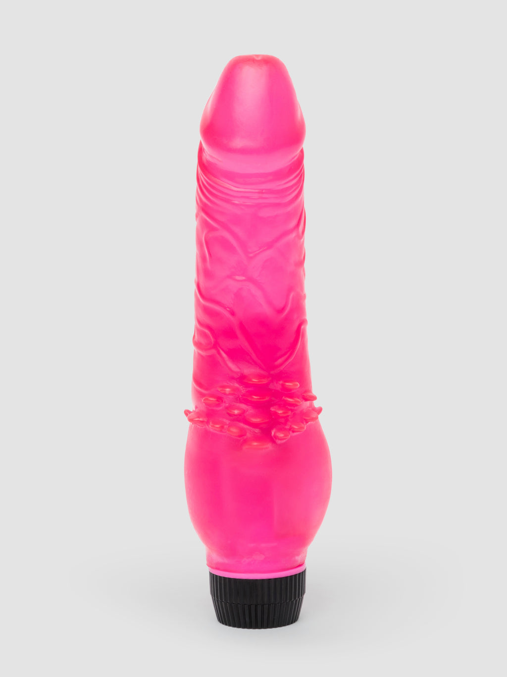 BASICS Realistic Dildo Vibrator 6 Inch, Pink