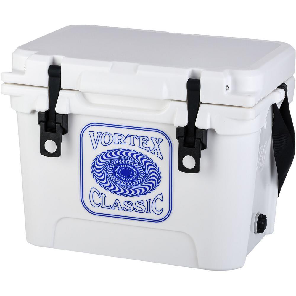 Classic 20 Qt. Rotational-Molded Cooler in White
