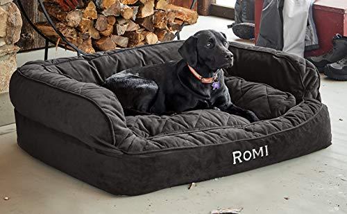 Orvis Comfortfill-eco Couch Dog Bed/LarDogs 60-90 Lbs, Slate,