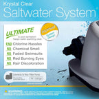intex krystal clear saltwater pool chlorinator and intex automatic pool vacuum