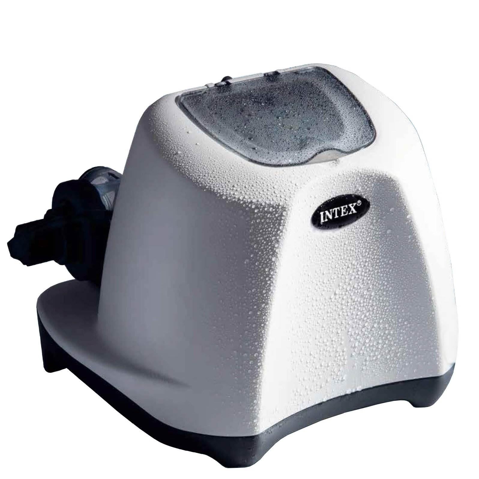 intex krystal clear saltwater pool chlorinator and intex automatic pool vacuum