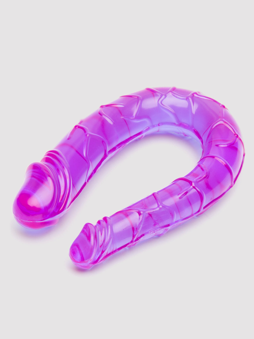 BASICS Mini Double Penetration Dildo, Purple