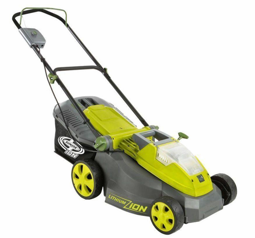 Compact Design Cordless Electric Lawn Mower 40 Volt 16 Inch with Brushless Motor