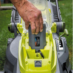 Compact Design Cordless Electric Lawn Mower 40 Volt 16 Inch with Brushless Motor