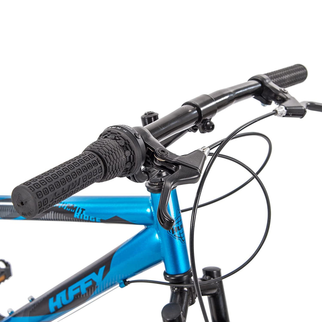 Huffy Kids Hardtail Mountain Bike for Boys, Stone Mountain 20 In. 6-Speed, Metallic Cyan (73808)