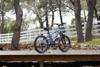 Huffy Kids Hardtail Mountain Bike for Boys, Stone Mountain 20 In. 6-Speed, Metallic Cyan (73808)